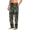 thumbnail image 4 of CROPD Pajama Pants for Men Sleep Lounge Pants Pjs Bottoms with Pockets, 4 of 7