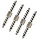 thumbnail image 1 of Paquete de 4 Conectores de Pedal de de Guitarra Acopladores de 1/4 Pulgadas Tipo, 1 of 6