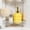 Yellow, variant on DZQMTKX Glass Soap Dispenser Refillable, Smooth Pump Dispenser for Hand Soap, Lotion and Shampoo, Space-Saving Elegant Design for Kitchen, Bathroom, and Powder Room