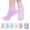 Multi-color, variant on Womens Grip Socks, LOFIR 5 Pairs Breathable Non Slip Ankle Grippy Socks with Gripper for Pregnant Elderly Seniors Women Hospital Recovery and Home Use