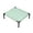 A004- Green, variant on Elevated Pet Bed Cooling Pet Bed 16 Inch Small Dog Bed for Small Dogs Washable Elevated Cat Bed Pet Cooling Bed for Indoor Cats Beige, 1 Pack