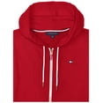 thumbnail image 2 of Sudadera con capucha con la bandera de Tommy Hilfiger y cremallera escarlata para mujer, talla XL, 2 of 5