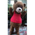 thumbnail image 3 of Nueva mascota oso de peluche adulto disfraz de dibujos animados muñeca traje caminando oso fiesta de cumpleaños regalo fiesta de disfraces eventos, 3 of 5
