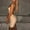 Gold, variant on Gspmoly Summer Dresses for Women, Women'S Fashion Color Suspender Open Backpack Hip Gold Silk Dress Party Dresses for Women Savings
