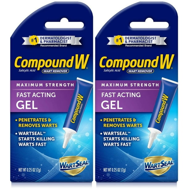 Everready First Aid Compound W Fast Acting Gel, Salicylic Acid Wart