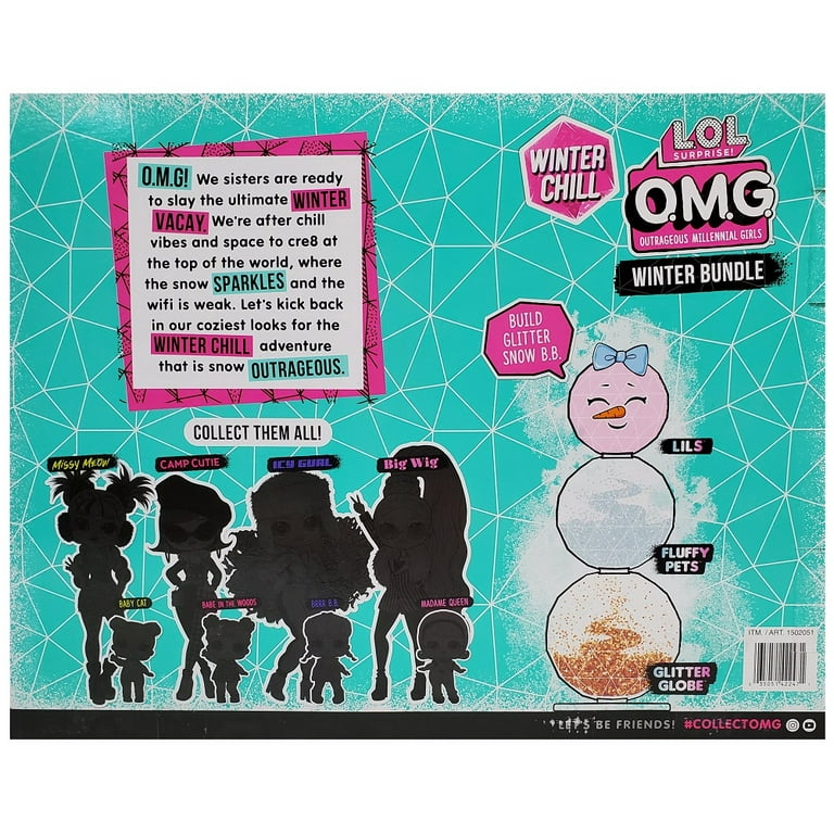 L.O.L. Surprise! O.M.G. Winter Chill Fashion Doll Bundle - Camp Cutie