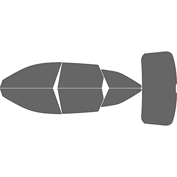 Rvinyl Window Tint Kit Compatible with Audi A6 2020-2025 (Allroad Wagon) - Complete Precut Kit - 35%