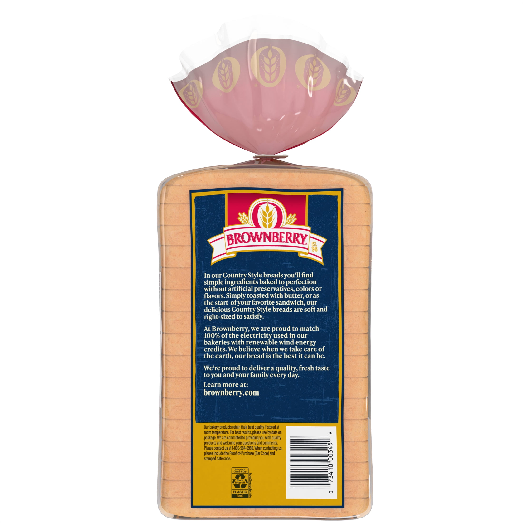 Brownberry Country Style Buttermilk Bread, 24 oz