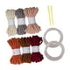 thumbnail image 5 of 6x Hilo de tejer Hilos gruesos Cojín suave Crochet Decoración del hogar Elástico C, 5 of 9