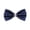Blue, variant on Bow Ties for Men, Solid Color Pre-Tied Adjustable Bowtie for Weddings School Uniform Graduation Celebration