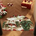 thumbnail image 5 of Noothes Christmas Door Mat 40x60cm Merry Christmas Welcome Mat for Front Porch Entryway Indoor Outdoor Holiday Decor, 5 of 6