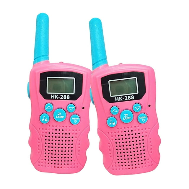 1 par de Talkies Sunnimix Talky familiar para Niños 3-12 años portátil manos libres