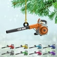 thumbnail image 2 of Custom Leaf Blowers Christmas Light Ornament, Leaf Blowers Ornament Decor, Lawn Mowers Hanging Tree Ornament, Agricultural Xmas Ornament, Farmer Ornament, Christmas Tree Decor (Acrylic, Style 4) -, 2 of 7