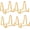 3 inch-4, variant on Plate Holder Easel Display Stand - 3 inch Metal Plate Stands for Display - Tabletop Picture Stand - Gold Iron Easels for Display Pictures | Photo Frames | Book | Decorative Plates | Plaque - 1 Pack
