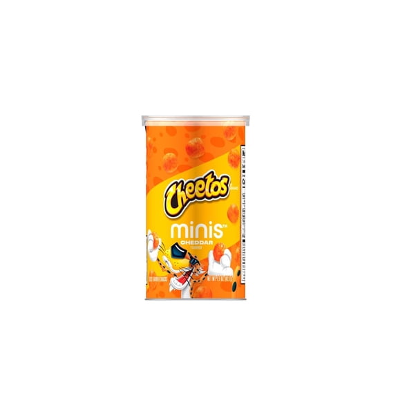 Cheetos Cheese Flavored Snacks Cheddar Minis 1.5 oz - Pack of 1