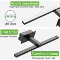 thumbnail image 3 of LED Vanity Lights, Energy-Saving Modern Bathroom Light Fixture with Non-Dimmable Feature, Aluminum and Frosted Acrylic for Durability, Easy Installation, Wide Application for, 3 of 5