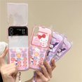 thumbnail image 2 of Sanrio Kuromi Kitty Pochacco New Phone Case For Samsung Galaxy Z Flip 5 4 3 5G ZFlip5 ZFlip4 ZFlip3 Flip5 Flip4 Flip3 Soft Cover, 2 of 5