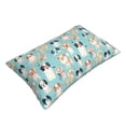 thumbnail image 3 of Naloa Colorful Dog Pillowcase, Throw Pillowcase, Wrinkle-Free, Stain-Resistant with Hidden Zipper for Bedroom Sofa - 14"x20", 3 of 9