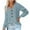 Light Blue, variant on IROINNID Womens Sweater V-Neck Pullover Sweater Solid Color Comfy Mid-Length Long Sleeve Pocket Knit Sweater Coat