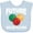 AE-Light Blue, variant on Inktastic Future Bocce Player Boys or Girls Baby Bib