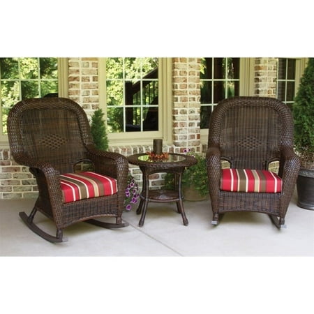 Tortuga Sea Pines 3 Piece Patio Rocker Set