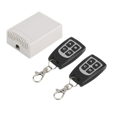 High Sensitivity 12V 4CH Channel Wireless Remote Control Radio Relay Switch Transceiver Receiver Learning Code