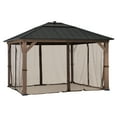 thumbnail image 4 of Sunjoy Universal Mosquito Netting for 11 ft. ×13 ft. Wood-Framed Gazebos, 4 of 7
