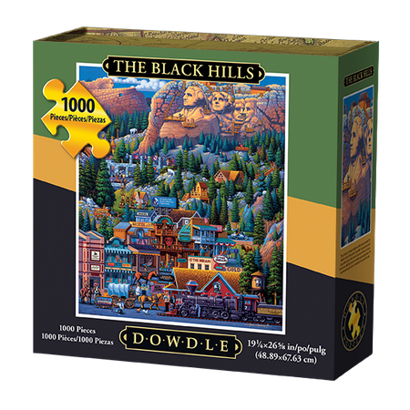 Dowdle Jigsaw Puzzle - The Black Hills - 1000