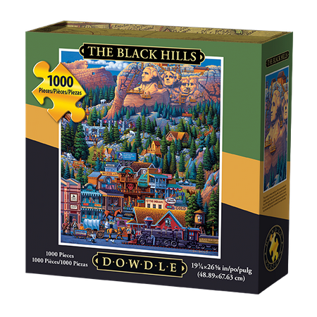 - Dowdle Jigsaw Puzzle - The Black Hills - 1000 Piece