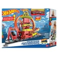 thumbnail image 7 of Hot Wheels City Super Loop Fire Station Playset & 1 Toy Firetruck in 1:64 Scale, 7 of 7