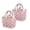 Pink, variant on Portable Shower Caddy Tote Plastic Storage Basket with Handle Box Organizer Bin for Bathroom, Pantry, Kitchen, College Dorm