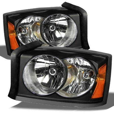 Fit 2005 2006 2007 Dodge Dakota Black Bezel Replacement ... dodge dakota headlight wiring 