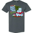 thumbnail image 3 of Inktastic I Wanna Hippopotamus for Christmas Cute Hippo T-Shirt, 3 of 5