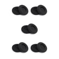 thumbnail image 3 of Kearding 2 Pcs Cushion Elastic Universal Cover Hearing Hoop Comfort Protection Pads Solid Black Ear Replacement for GRADO SR60 Headset Type2, 3 of 6