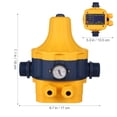 thumbnail image 4 of Miangastore Water Pump Controller Automatic Electric Controller Pressure Controller Irrigation Accessory 110V, 4 of 8