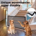 thumbnail image 6 of XIBUFE Mesh Dog Gate, Pet Gate Magic for Dogs Doggy Gates for Inside, 6 of 7