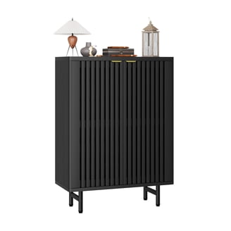 Shoco Joqixon Shoe Storage Cabinet with 3 Flip Drawers,Narrow Shoe Rack