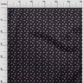 thumbnail image 3 of oneOone Cotton Jersey Purple Fabric Floral Fabric For Sewing Printed Craft Fabric By The Yard 58 Inch Wide, 3 of 4