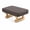 Dark Gray, variant on Canming Foot Stool Ottoman with Wood Legs - Gray Fabric Cushion, 16‘’x11.8‘’x7‘’, Nordic Minimalist Design, Comfortable and Durable Home Footrest