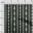 thumbnail image 1 of oneOone Organic Cotton Voile Fabric Stripe Ikat Print Fabric BTY 42 Inch Wide, 1 of 4