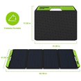 thumbnail image 5 of Upgrade Topsolar 120W Foldable Portable Solar Panel Charger Kits for Portable Power Station Generator Cell Phones Camera Lamp 12V Car Boat RV Battery(Dual USB Ports & 19/14.4V DC Output), 5 of 5