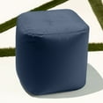 thumbnail image 7 of Jaxx Luckie Outdoor Patio Bean Bag Ottoman, Navy, 7 of 7