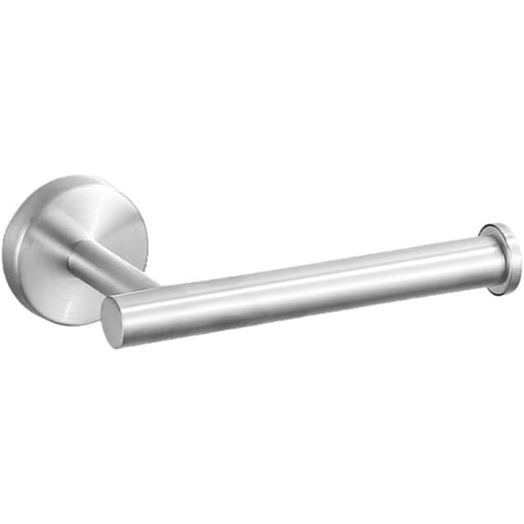 Toilet Paper Holder Brushed Nickel, Single Post Wall Mount Set, Rustproof
