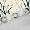 thumbnail image 4 of Homewish Vintage Branches Plant Black Out Curtains, Chic Stripes Abstract Curtains Pack of 2 (42x63 Each), Rustic Farmhouse Bedroom Curtains, Black Out Curtains Decor, 4 of 6