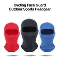 thumbnail image 5 of Twinkseal Windproof Sunscreen Headgear Solid Color Balaclava Ski Face Guard Outdoor Sports Headgear for Cycling Fishing Riding Multifunctional Breathable Neck, 5 of 7