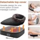 thumbnail image 2 of Foot Warmer With Massage, Vibration And Heating Cushion For Cozy Feet With 5 Modes Massage And 2 Heating Therapy, Heated Electric Massage Cushion For, 2 of 5