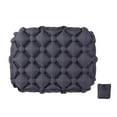 thumbnail image 3 of colaxi Inflatable Seat Cushion Comfortable Compact Seat Pad Air Sitting Pad for Boating Outdoor Lawn Fishing Backpacking Dark Gray, 3 of 9