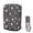 Black Leopard Print, variant on Chririnla Leopard Print Golf Bag Rain Cover Waterproof Universal Fit for Stand Cart Tour Bags with Snap Button Zipper