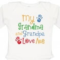 thumbnail image 4 of Inktastic My Grandma and Grandpa Love Me Boys or Girls Long Sleeve Baby Bodysuit, 4 of 5