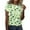 Mint Green, variant on Womens Athletic Tops Dark Tee Shirt Long Sleeve Tee for Women Shirts Long Sleeve Summer Tops for Women Short Summer T Shirts Compression Sports T Shirt Woman Large Green L